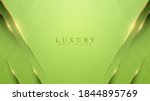 Green Luxury Background With...