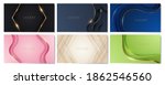 luxury abstract background set... | Shutterstock .eps vector #1862546560