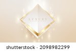 elegant background with square... | Shutterstock .eps vector #2098982299