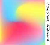 water happy pastel dynamic... | Shutterstock .eps vector #1997669429