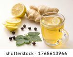 Herbal Tea With Lemon And...