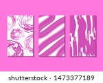 vector pink grunge texture on... | Shutterstock .eps vector #1473377189