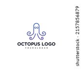 line art octopus logo design... | Shutterstock .eps vector #2157856879
