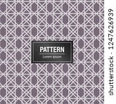 geometric pattern background.... | Shutterstock .eps vector #1247626939
