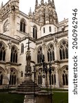 Small photo of Burgos, Spain, Sept. 13, 2021: view of the interior cloister of the Burgos cathedral, Spain. Sept. 13, 2021 in Burgos, Spain