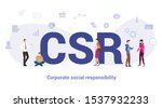 csr corporate social... | Shutterstock .eps vector #1537932233