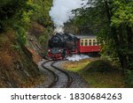 Historic Train In The Harz...