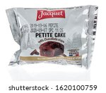 Small photo of Winneconne, WI - 14 January 2019 : A package of Jacquet petite chocolate cake snack on an isolated background