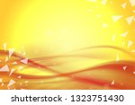 beautiful amber abstract... | Shutterstock . vector #1323751430