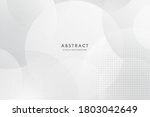 abstract modern white and gray... | Shutterstock .eps vector #1803042649
