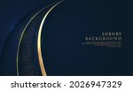 abstract golden and blue curve... | Shutterstock .eps vector #2026947329