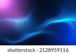 abstract waving particle... | Shutterstock .eps vector #2128959116