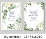 vector floral template for... | Shutterstock .eps vector #1549316060
