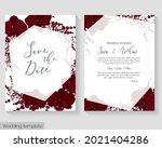 vector floral template for... | Shutterstock .eps vector #2021404286