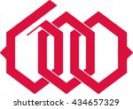 logo of anniversary six hundred ... | Shutterstock .eps vector #434657329