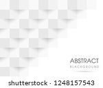 white and grey geometric... | Shutterstock .eps vector #1248157543