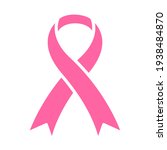 vector pink ribbon cross breast ... | Shutterstock .eps vector #1938484870