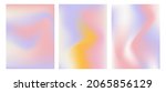 set of abstract mesh gradients. ... | Shutterstock .eps vector #2065856129
