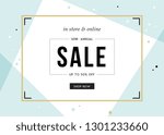 vector design for sale web... | Shutterstock .eps vector #1301233660