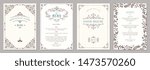 ornate classic templates set in ... | Shutterstock .eps vector #1473570260
