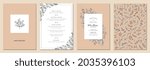 birthday invitations and cards. ... | Shutterstock .eps vector #2035396103