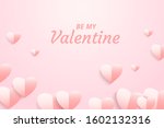 valentine's day background.... | Shutterstock . vector #1602132316