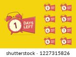 number days left countdown... | Shutterstock .eps vector #1227315826
