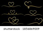 a collection of decorative... | Shutterstock .eps vector #1856869009