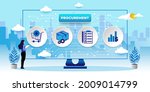procurement process of... | Shutterstock .eps vector #2009014799