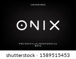 onix  bold modern minimalist... | Shutterstock .eps vector #1589515453