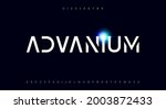 a modern minimalist futuristic... | Shutterstock .eps vector #2003872433