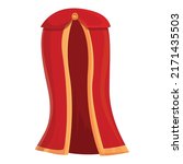 red king cloak icon cartoon... | Shutterstock .eps vector #2171435503