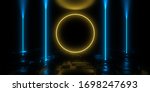 3d abstract background with... | Shutterstock . vector #1698247693