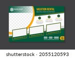 flyer template design with... | Shutterstock .eps vector #2055120593