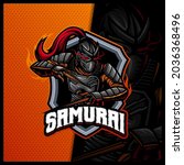 Samurai Ninja Monster Mascot...