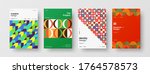 abstract brochure cover vector... | Shutterstock .eps vector #1764578573