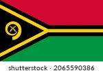 vanuatu flag  official colors... | Shutterstock .eps vector #2065590386