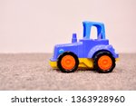 Children's Toy  Blue Tractor