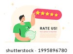 rate us for 5 stars consumer... | Shutterstock .eps vector #1995896780