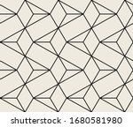 vector seamless pattern. modern ... | Shutterstock .eps vector #1680581980