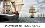 Sailing Ship Race. Tall Ships...