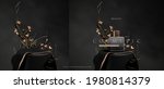dark elegant podium scene for... | Shutterstock .eps vector #1980814379