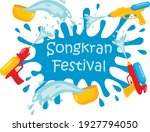 songkran festival   thailand... | Shutterstock .eps vector #1927794050