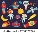 space cartoon vector... | Shutterstock .eps vector #1938021976