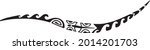 tattoo maori design. ethnic... | Shutterstock .eps vector #2014201703