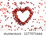 Glitter Red Heart From Little...