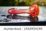 Red Borosilicate Frit Pipe Made ...