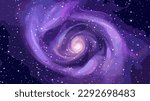 space vector background with...