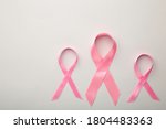 pink satin breast cancer... | Shutterstock . vector #1804483363