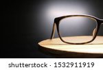 the glasses have black legs... | Shutterstock . vector #1532911919